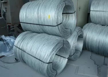 China Cold Drawn non Alloy Steel Rope Wire , Bright /  Zinc Coated Steel Wire supplier