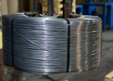 China 0.068 &quot; High Carbon Patented Wire Flatten to 0.028 &quot; Brush Steel Wire Rod C1045 - 1060 supplier