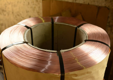 Copper Coated Low Carbon Steel Wire Rod Material SAE 1008 SAE 1010 SAE 1018 supplier