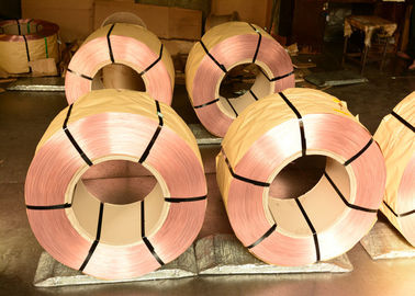 Copper coated High Carbon Spring Wire for Flexiable air duct , Hose reinforcing supplier